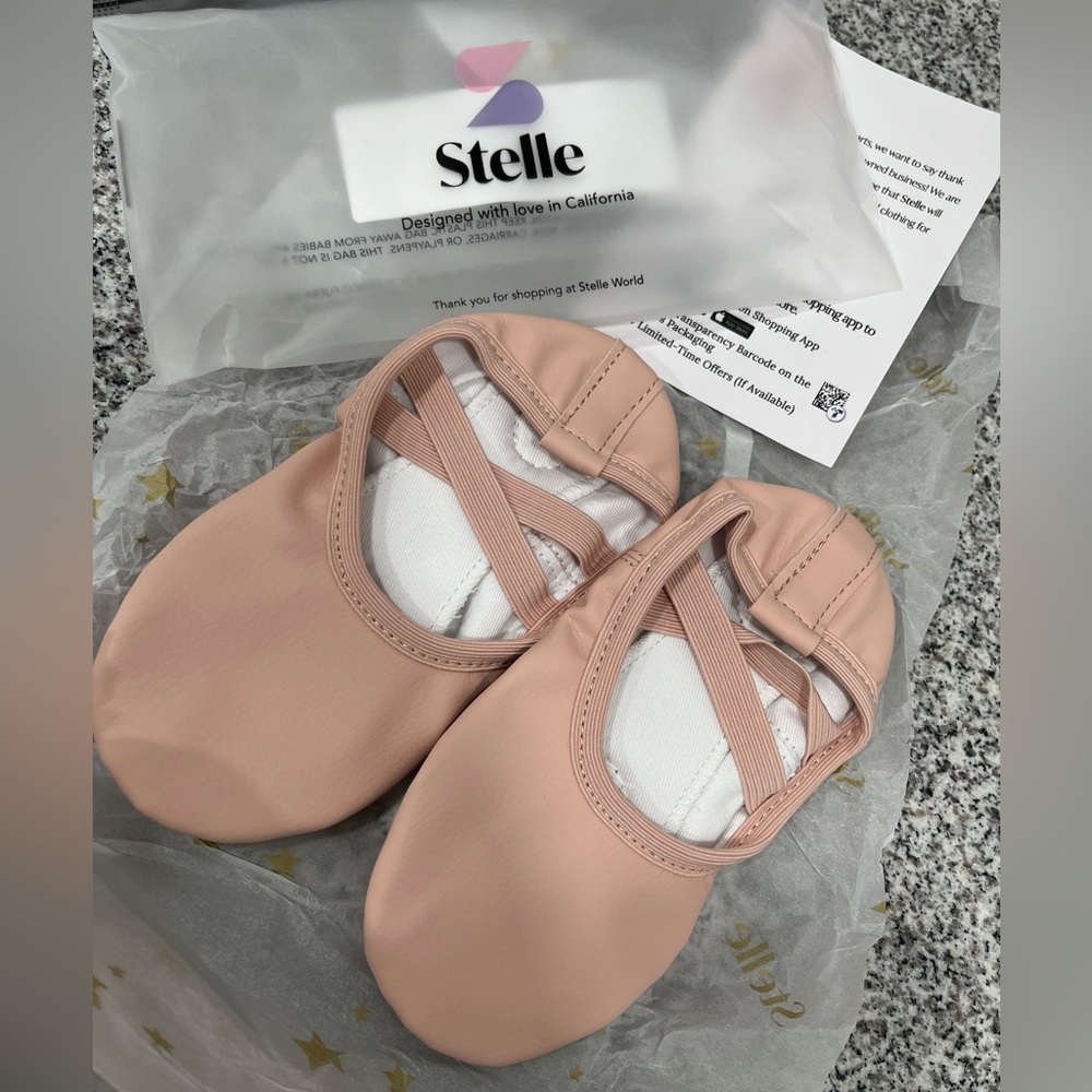 Stelle Pink Ballet Shoes
